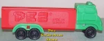 (image for) D Series Truck R3 Green Cab on Red Trailer Pez