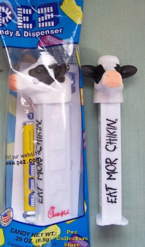 (image for) Chick-Fil-A Cow Pez Mint in Bag
