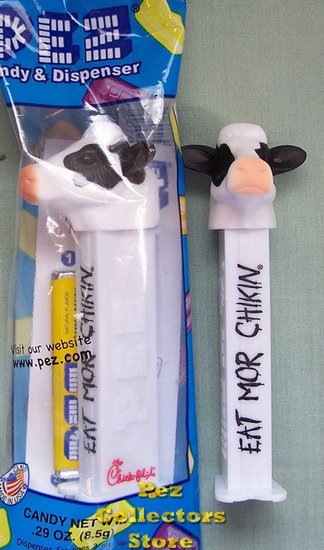 (image for) Chick-Fil-A Cow Pez Mint in Bag