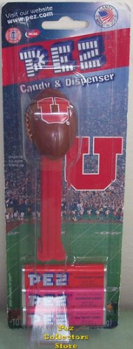 (image for) University of Utah Exclusive NCAA Football Pez MOC