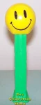 Smiley Funky Face Pez on Green Stem Loose