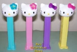 (image for) European Hello Kitty Pez Pastel Bows and Hawaiian Flower