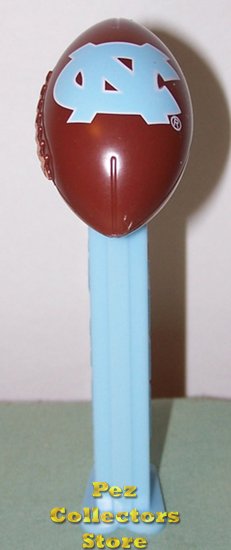 (image for) University of North Carolina UNC NCAA Football Pez Loose - Click Image to Close