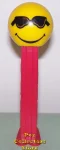 Cool Funky Face Pez on Red Stem Loose