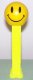(image for) Walmart Smiley Funky Face Pez on Neon Yellow Stem