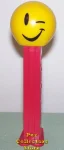 (image for) Wink Funky Face Pez on Red Stem Loose