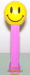 (image for) Walmart Smiley Funky Face Pez on Purple Stem