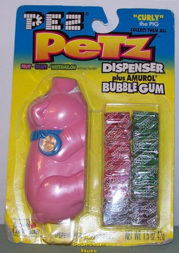 (image for) Pez Petz Curly the Pig MOC