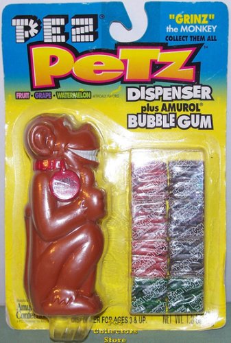 (image for) Pez Petz Grinz the Monkey MOC