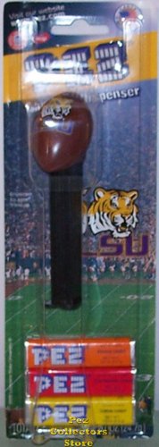 (image for) Retired 2009 NCAA LSU Louisianna State Mascot Football Pez MOC
