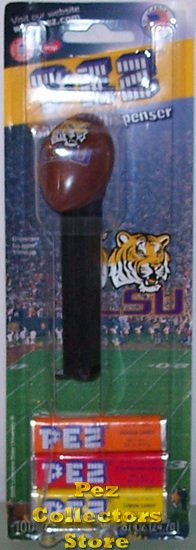 (image for) Retired 2009 NCAA LSU Louisianna State Mascot Football Pez MOC