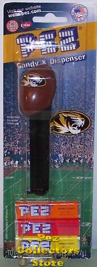 (image for) 2009 NCAA Univ of Missouri Mizzou Tigers Football Pez MOC - Click Image to Close