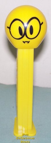 (image for) Nerd Funky Face Pez on Yellow Stem Loose
