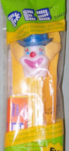 (image for) Peter Pez B Clown on Yellow stem MIB