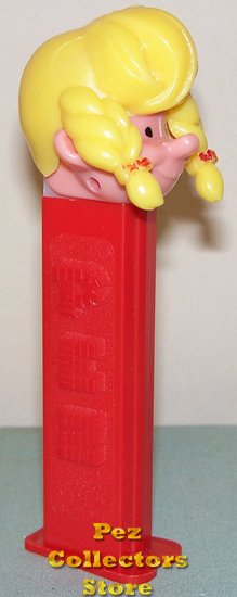 (image for) Pez Pal Girl B Yellow Hair with Extra Holes - Click Image to Close