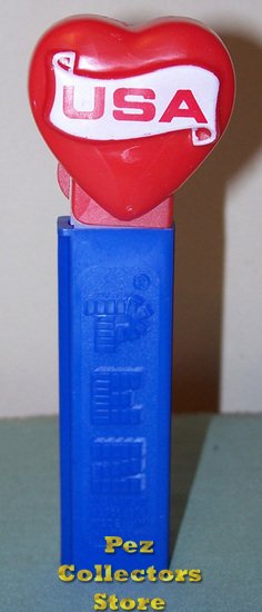 (image for) USA Heart - Limited Edition Pez! - Click Image to Close
