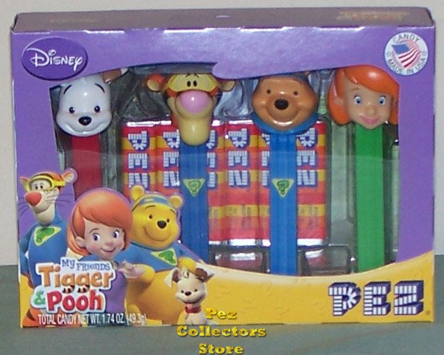 (image for) My Friends Tigger and Pooh Pez Gift Set with Buster and Darby