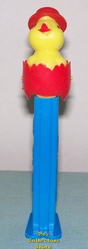 (image for) Pez Chick in Egg B in Soft Red Pointy Shell Loose