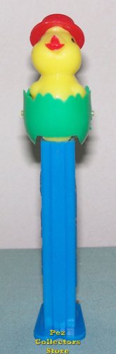 (image for) Pez Chick in Egg B in Soft Green Pointy Shell Loose