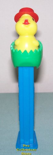 (image for) Pez Chick in Egg C in Hard Green Pointy Shell Loose