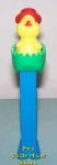 Pez Chick in Egg C in Hard Green Pointy Shell Loose