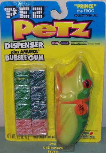 (image for) Pez Petz Prince the Frog MOC