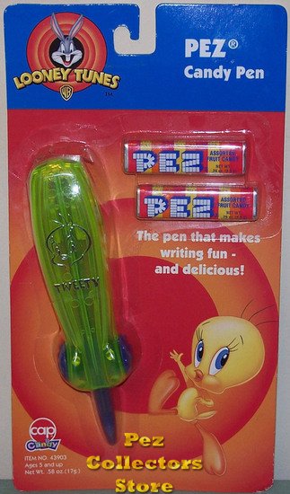 (image for) Tweety Pez Candy Pen Warner Bros Looney Tunes MOC - Click Image to Close