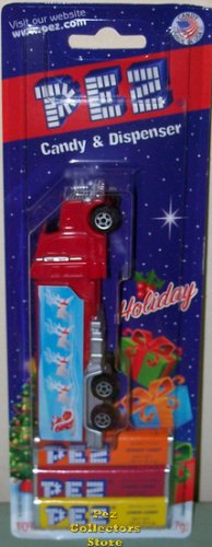 (image for) 2009 Happy Holidays Santa Hauler Pez MOC