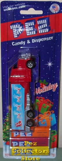 (image for) 2009 Happy Holidays Santa Hauler Pez MOC