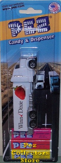 (image for) Winn Dixie Hauler Truck Promotional Pez MOC - Click Image to Close