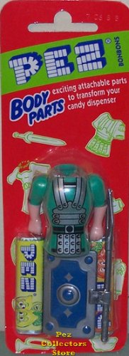 (image for) Roman Soldier with Shield Pez Body Parts MOC from Series 2