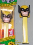 (image for) Wolverine Pez from X-Men on Yellow Stem MIB