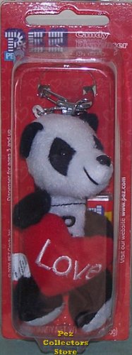 (image for) Cuddle Cubs Panda Bear Plush LOVE Pez Petz