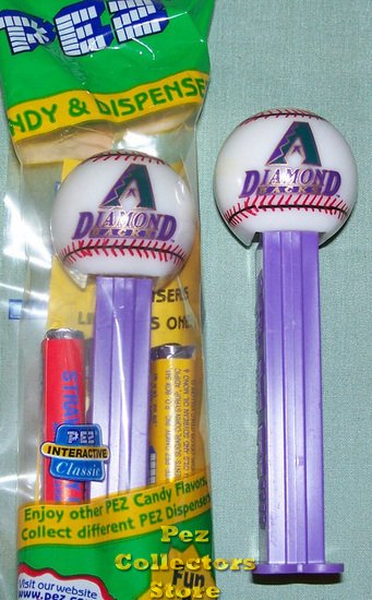 (image for) Arizona Diamondbacks Promotional Baseball Pez MIB