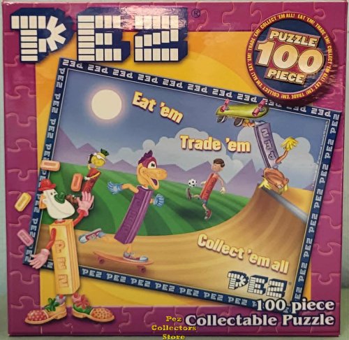 (image for) Skateboarding Pez 100 Piece Puzzle