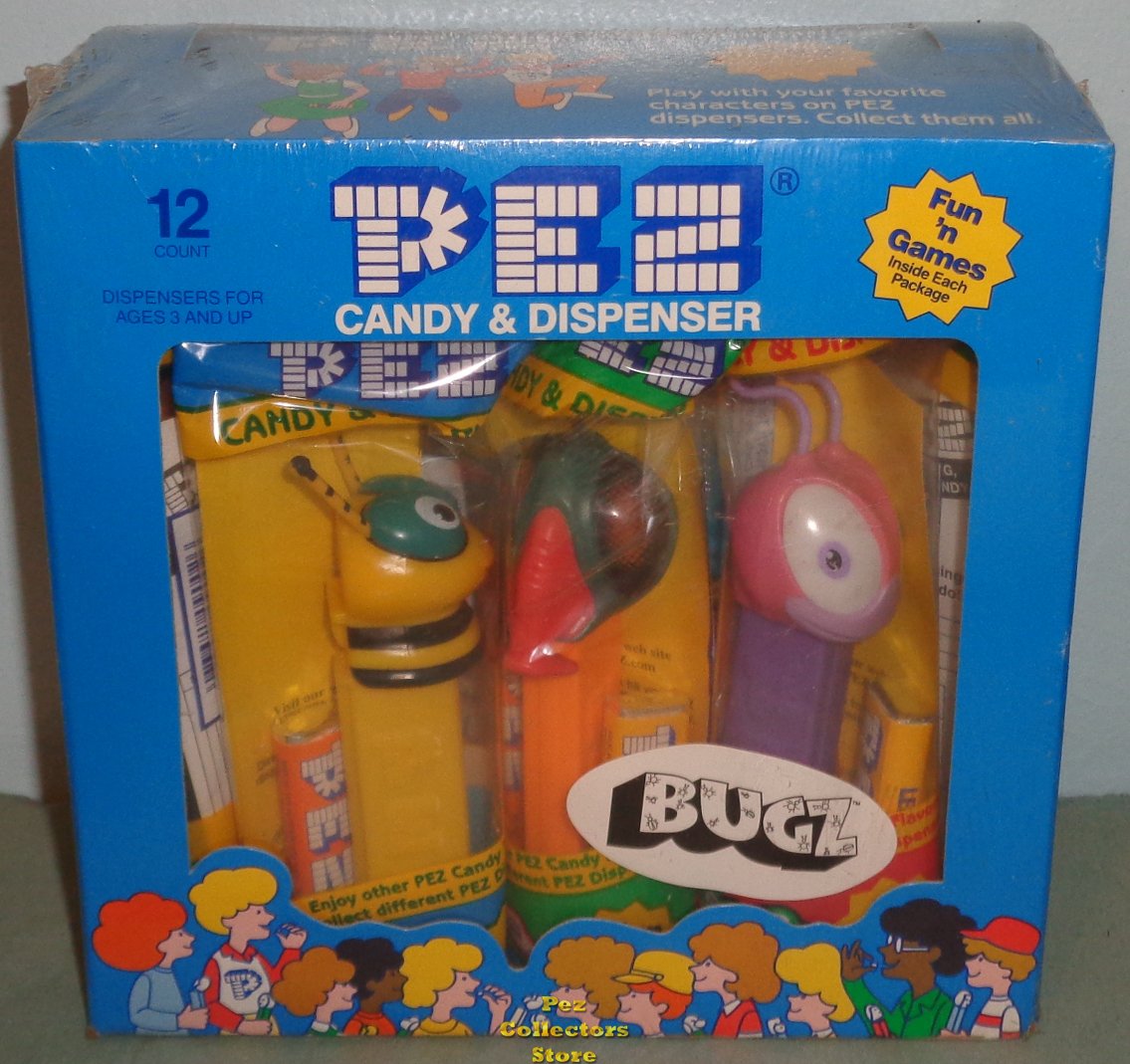 (image for) Bugz Pez Factory Sealed 12 count Window Box - Click Image to Close