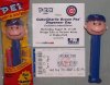 (image for) 2002 Cubs Charlie Brown Pez MIB Commemorative Card and Ticket