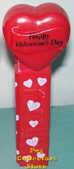 (image for) 2003 HVD Heart Pez Red printed stem loose - Click Image to Close