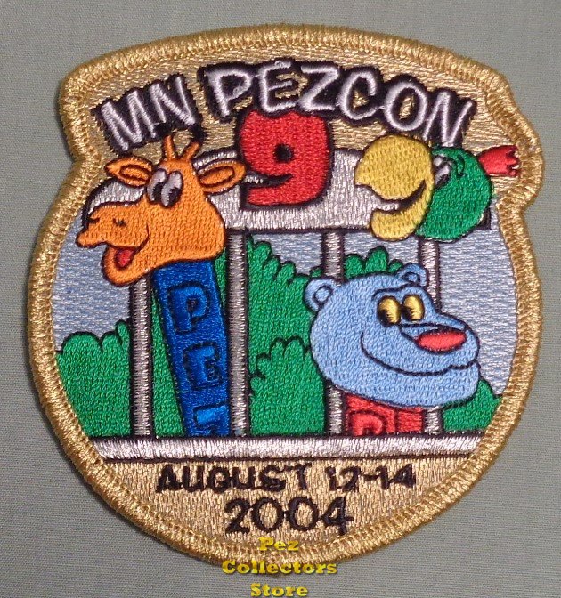 (image for) 2004 MN Pez Con 9 Animals Patch - Click Image to Close