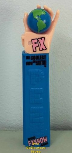 (image for) 2005 FX Show Earth in Hand 3 day Pass PEZ Pink/Black