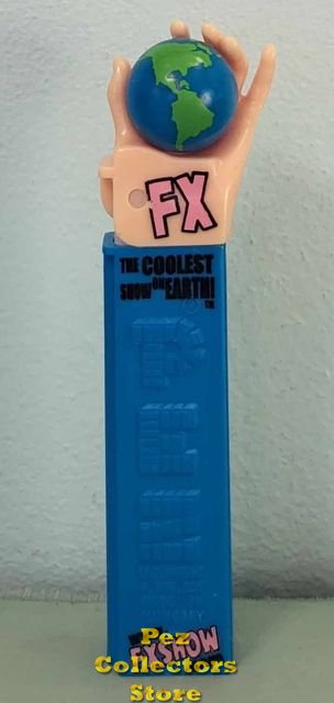 (image for) 2005 FX Show Earth in Hand 3 day Pass PEZ Pink/Black