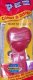 (image for) 2005 Princess Heart Pez Maroon printed stem MIB