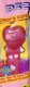 (image for) 2005 Smile Heart Pez Maroon printed stem MIB