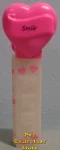 2006 Hot Pink Heart Smile White Printed Stem Loose (image for) 2006 Hot Pink Heart Smile White Printed Stem Loose