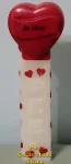 2006 Maroon Heart Pez Be Mine White Printed Stem Loose (image for) 2006 Maroon Heart Pez Be Mine White Printed Stem Loose