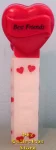 2006 Maroon Heart Pez Best Friends White Printed Stem Loose (image for) 2006 Maroon Heart Pez Best Friends White Printed Stem Loose