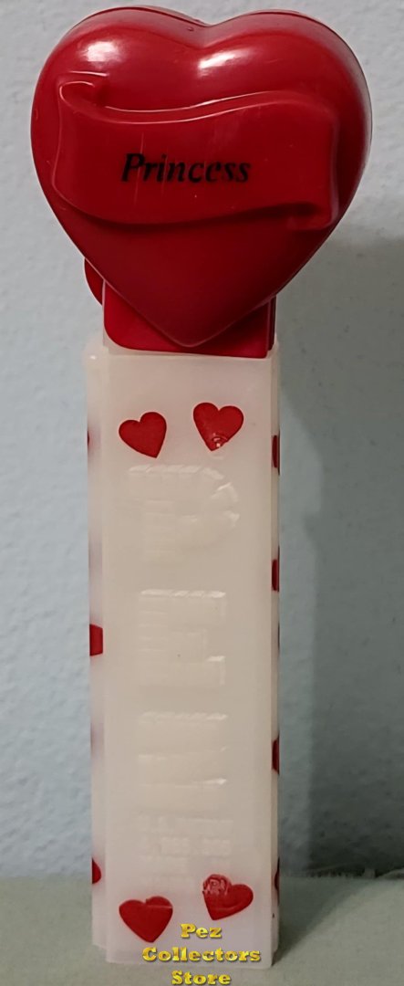 Modal Additional Images for 2006 Maroon Heart Pez Prince White Printed Stem Loose