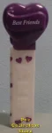 2006 Purple Heart Pez Best Friends White Printed Stem Loose (image for) 2006 Purple Heart Pez Best Friends White Printed Stem Loose