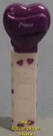 2006 Purple Heart Pez Prince White Printed Stem Loose (image for) 2006 Purple Heart Pez Prince White Printed Stem Loose