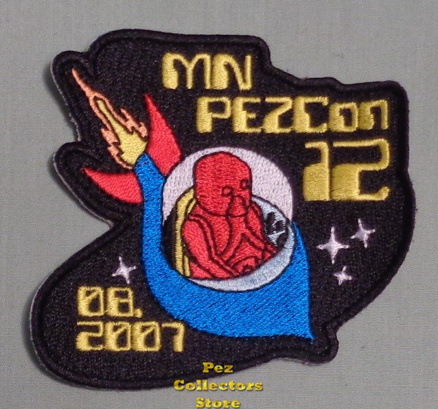(image for) 2007 MN Pez Con 12 Spaceship Patch - Click Image to Close